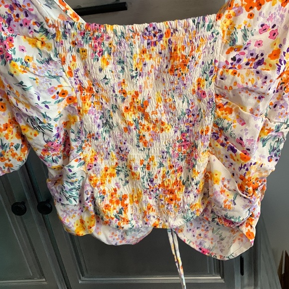 H&M floral top NEW WITH TAGS large‎ - Picture 4 of 4
